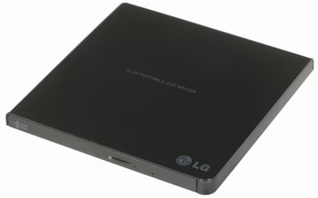 Externe slim portable DVD-Writer